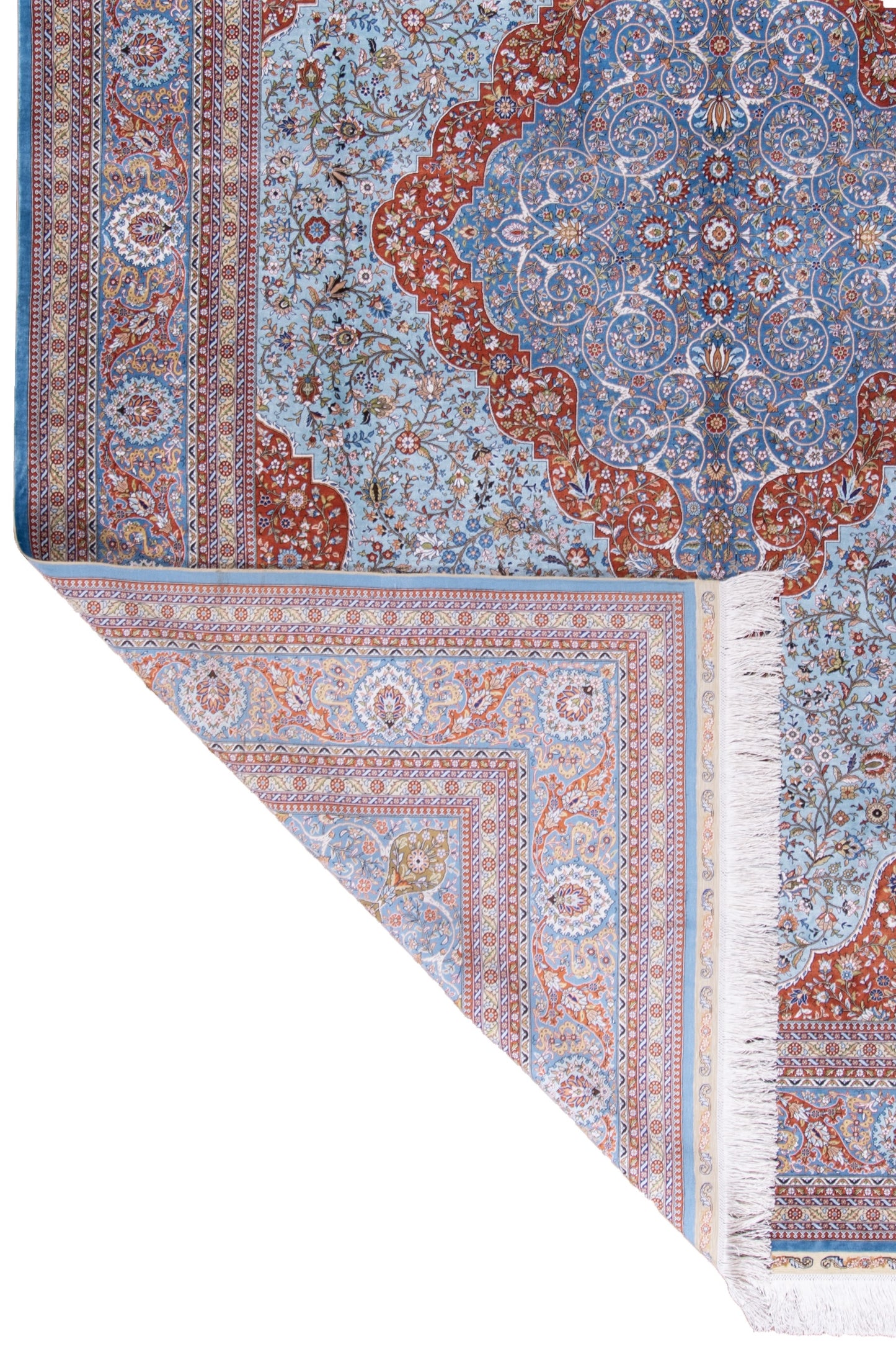 SILK ON SILK "OZ IPEK" COLLECTION 6'8"X9'9"