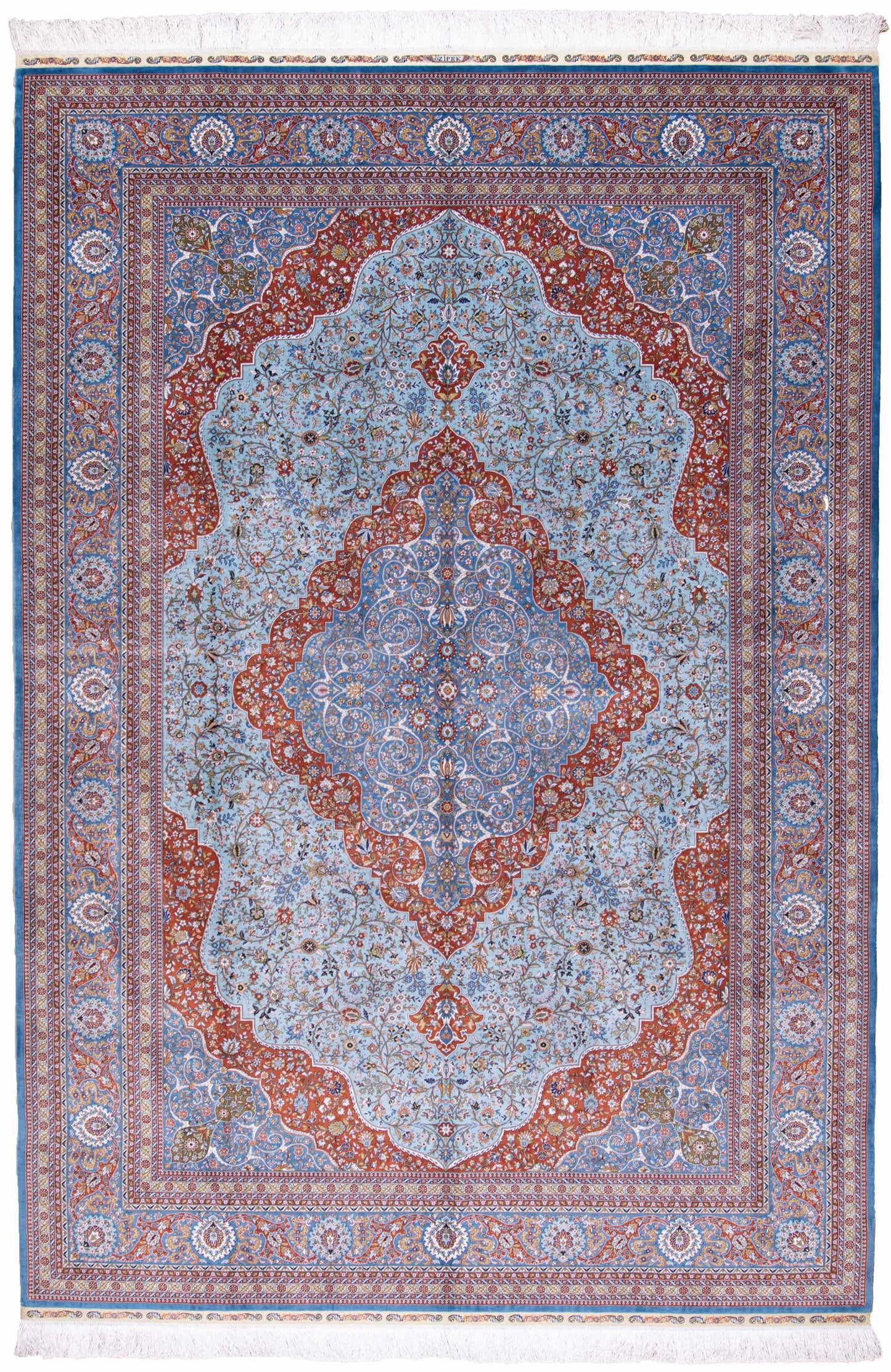 SILK ON SILK "OZ IPEK" COLLECTION 6'8"X9'9"