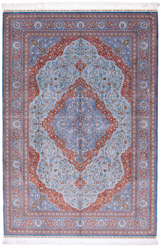 SILK ON SILK "OZ IPEK" COLLECTION 6'8"X9'9"