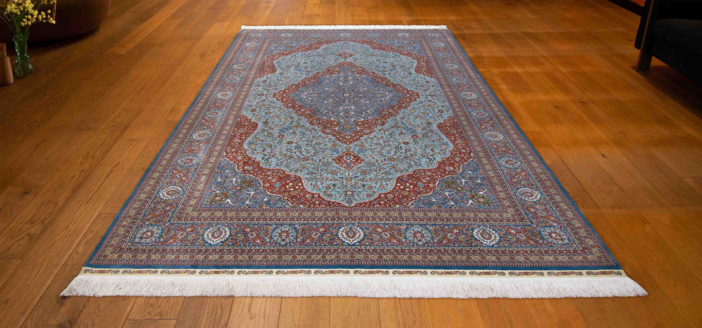 SILK ON SILK "OZ IPEK" COLLECTION 6'8"X9'9"