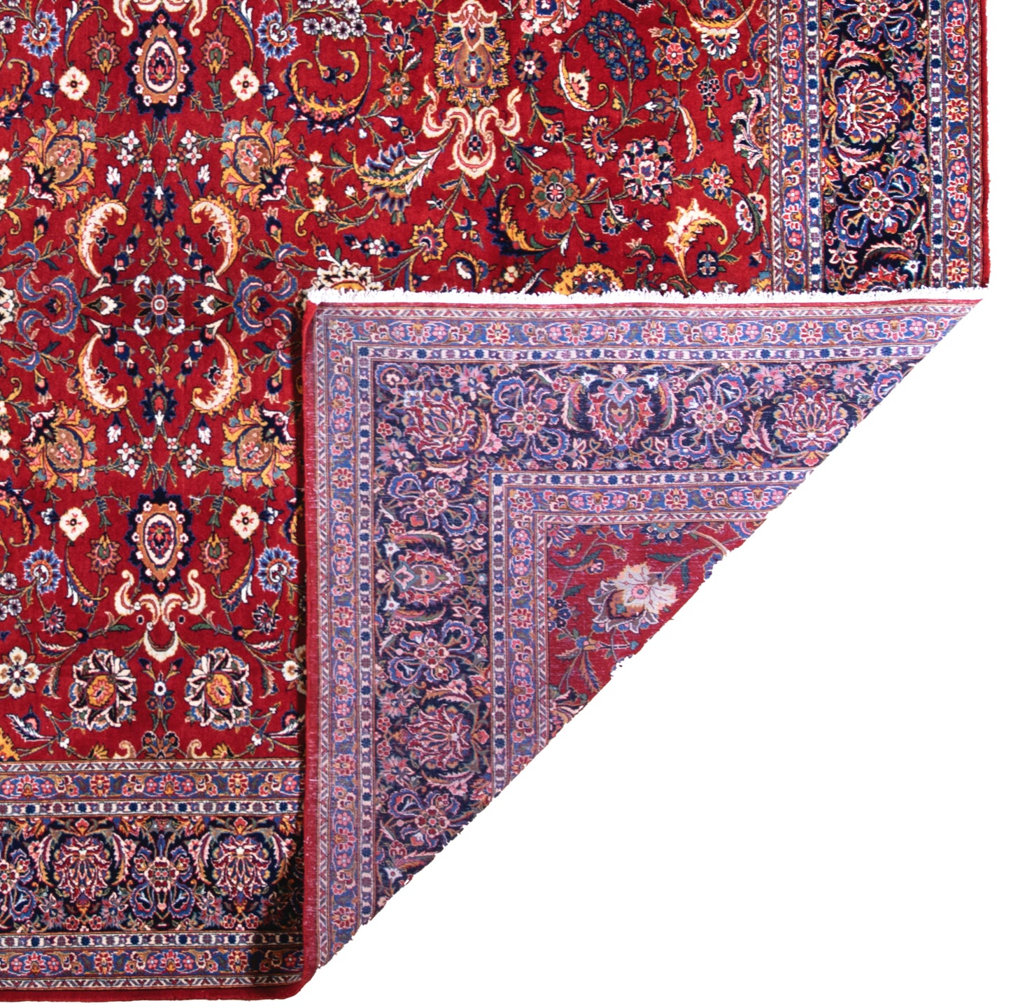 OLD PERSIAN KESAN RUG 7'9"X9'3"