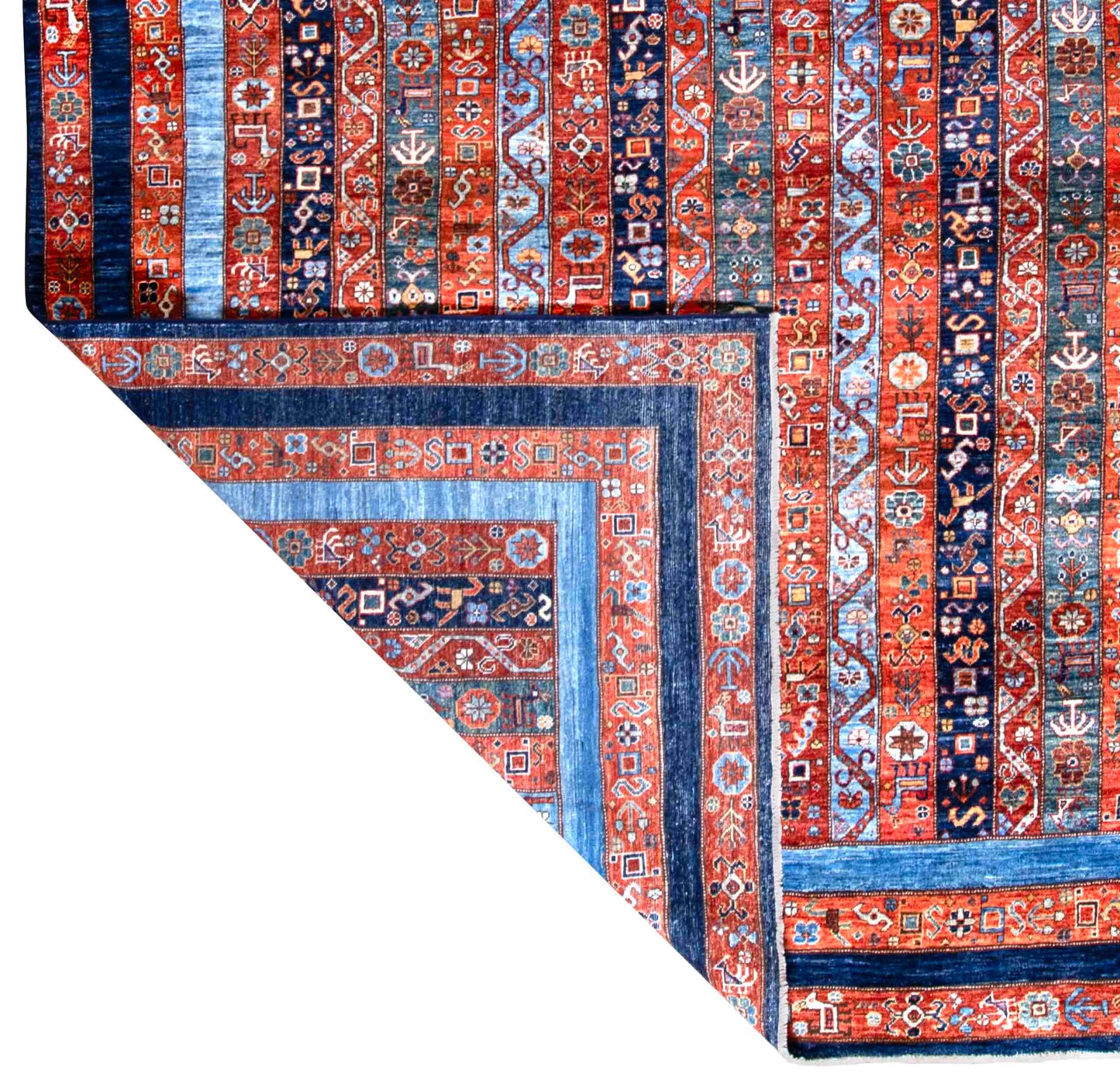 TURKISH WOOL AND COTTON RUG 8'X10'