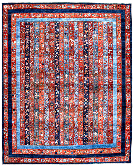 TURKISH WOOL AND COTTON RUG 8'X10'