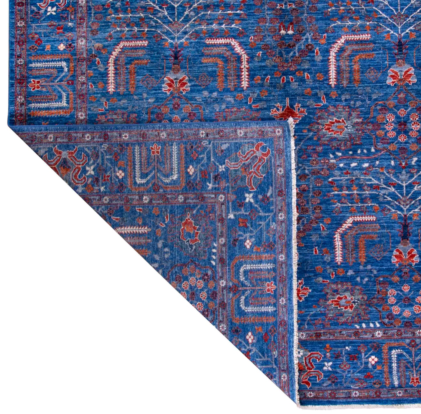 WOOL AND COTTON RUG 8'5"X9'6"
