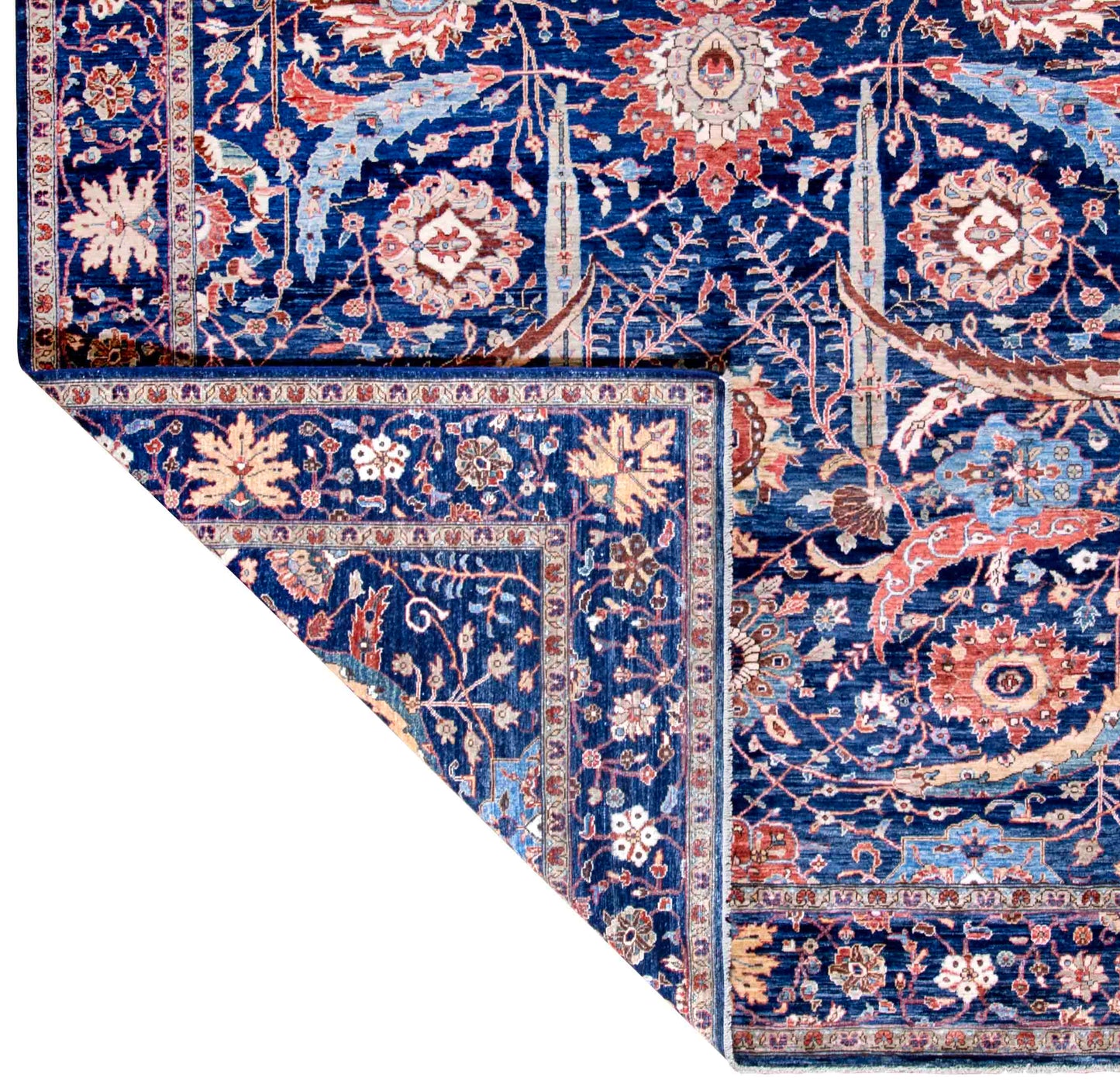 TURKISH WOOL AND COTTON RUG 8'1"X9'8"