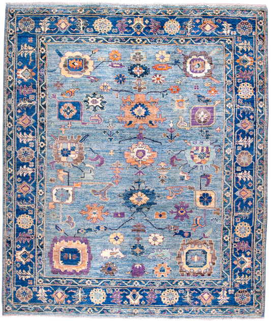TURKISH "OUSHAK" RUG 8'X9'5"
