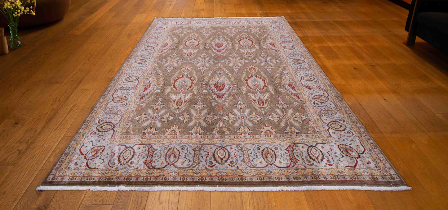 TURKISH FIRUZE RUG 8'1"X10'
