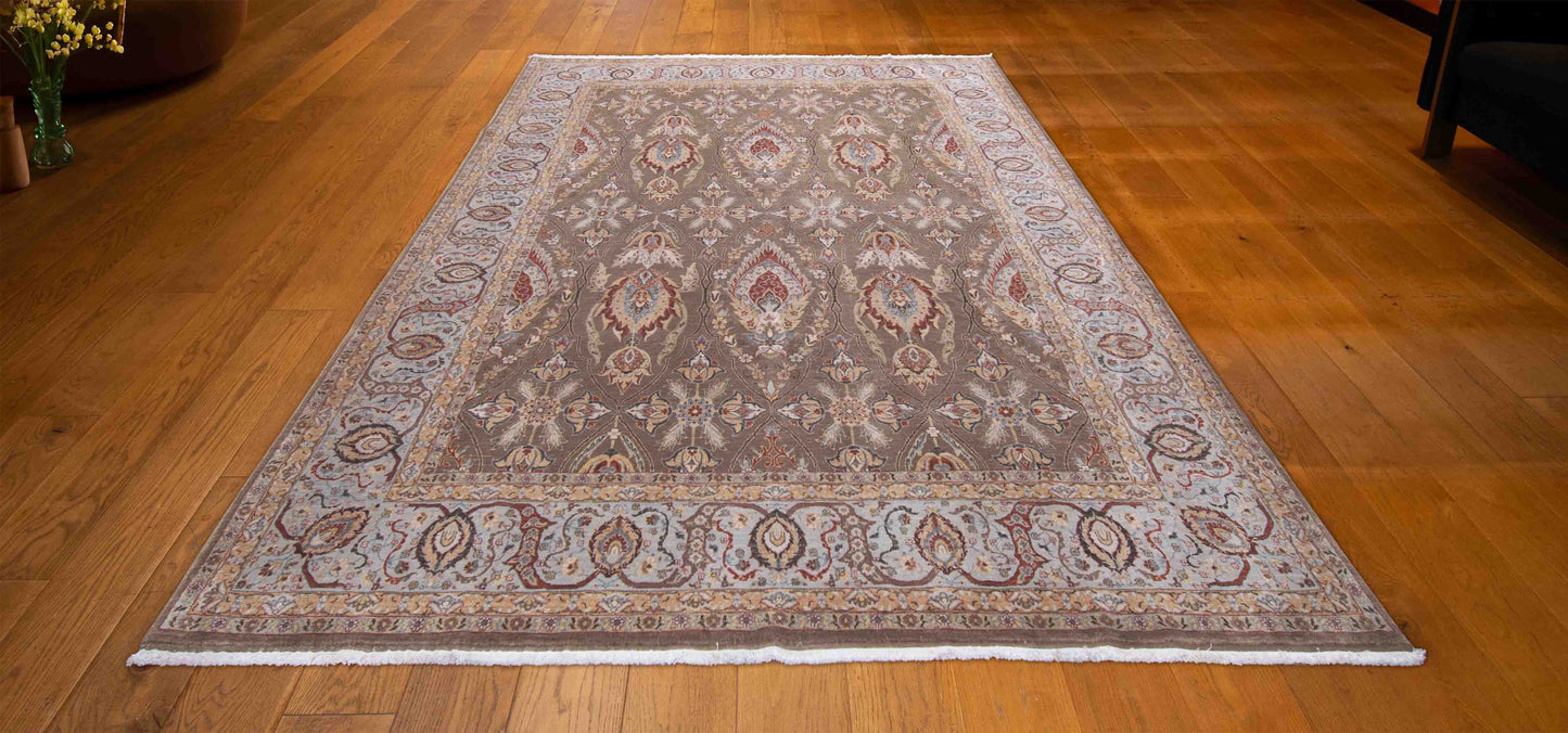 TURKISH FIRUZE RUG 8'1"X10'