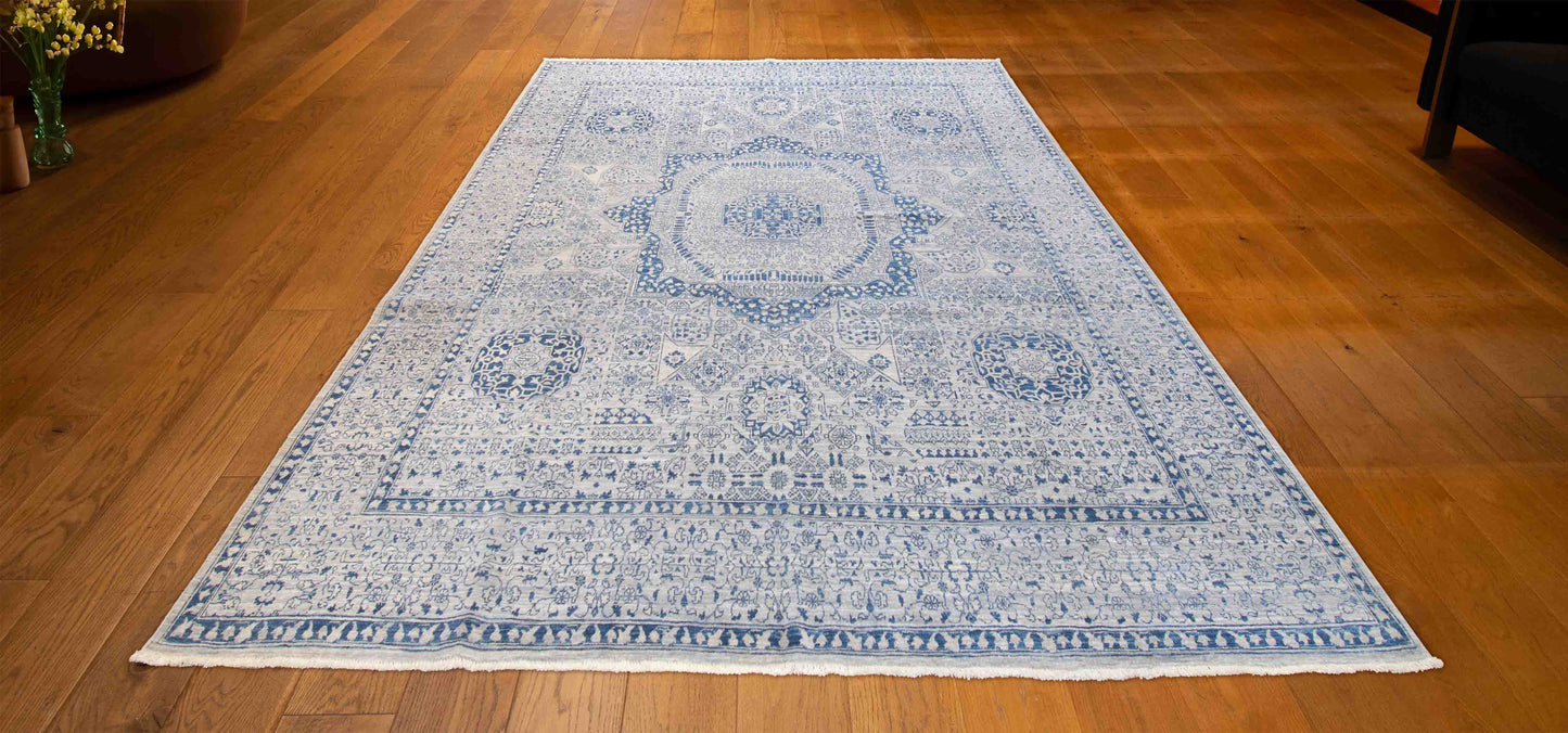 PERSIAN "MAMLUK DESING" RUG 6'7"X9'8"