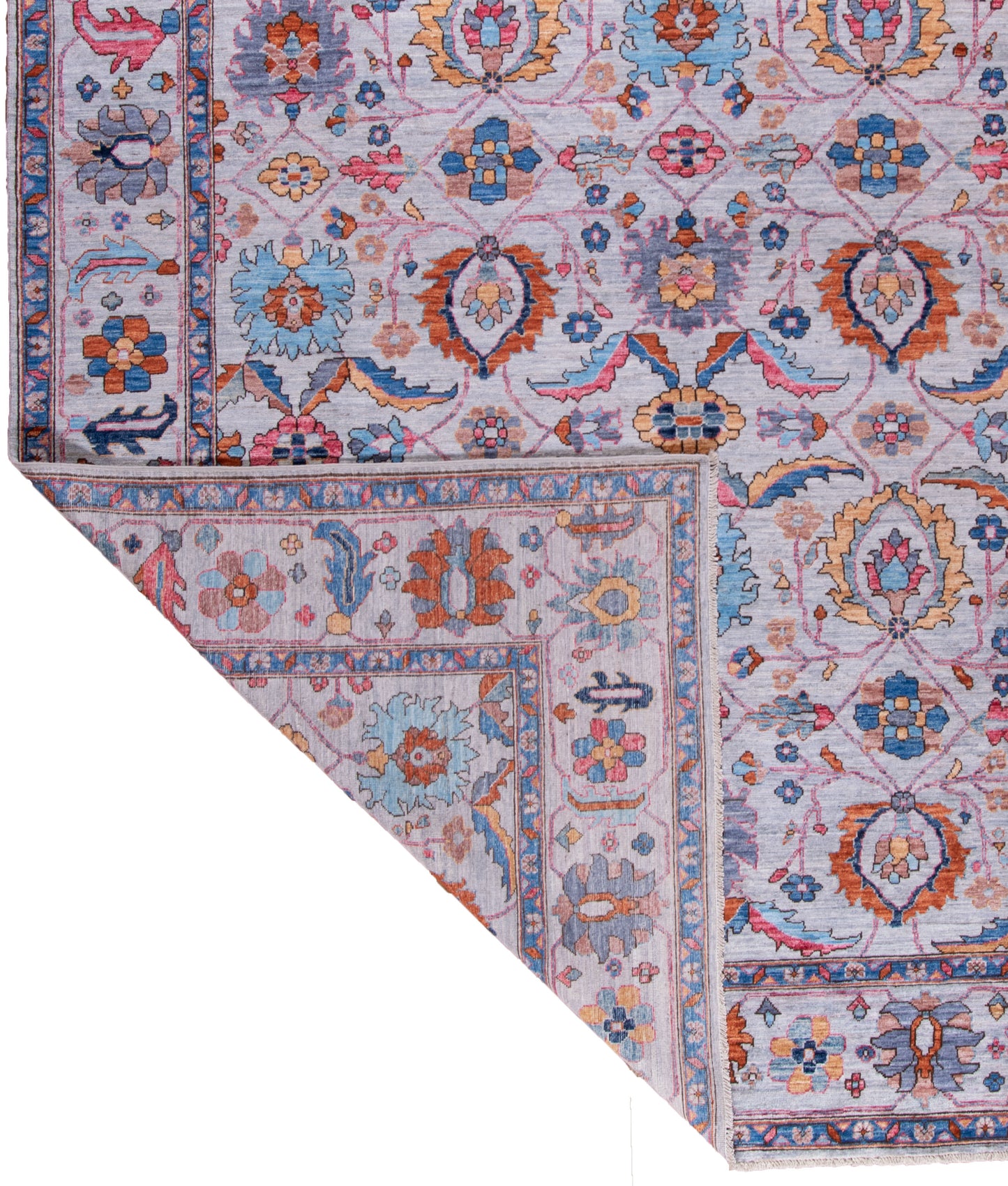 TURKISH HAND MADE CARPET 8'4"X10'6"