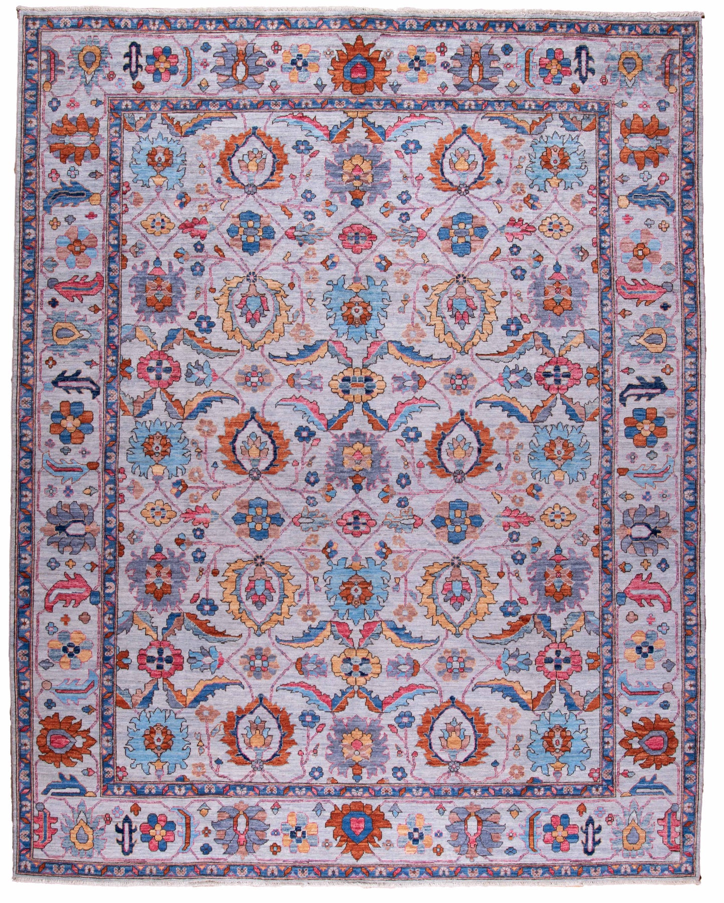 TURKISH HAND MADE CARPET 8'4"X10'6"