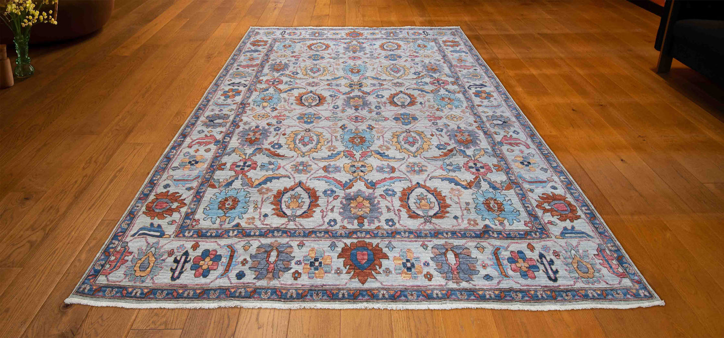 TURKISH HAND MADE CARPET 8'4"X10'6"