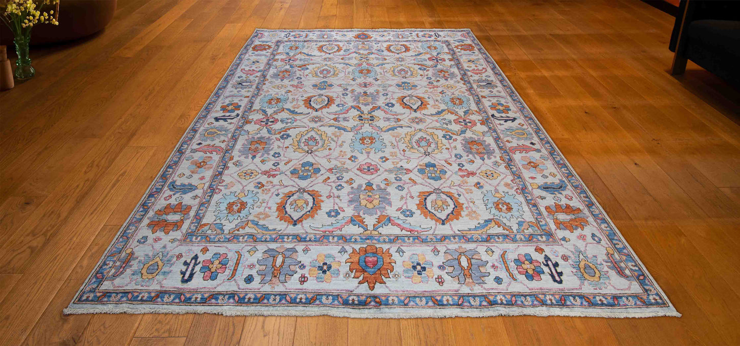 TURKISH HAND MADE CARPET 8'4"X10'6"