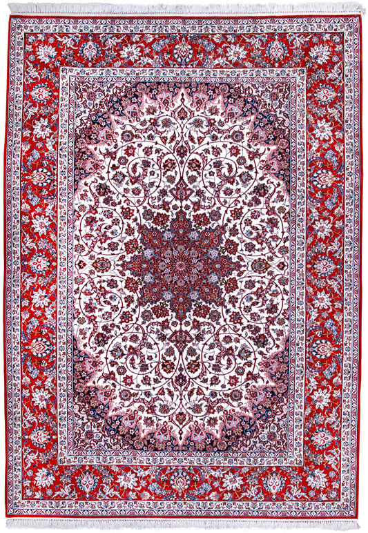 ISFAHAN DESING WOLL AND COTTON 6'9"X9'6"