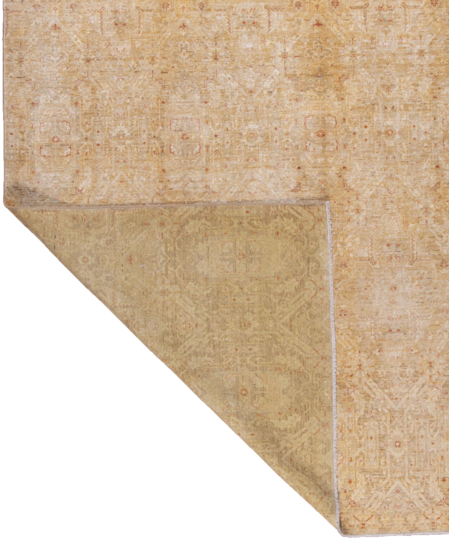 TURKISH OUSHHAK HAND MADE CARPET 7'8"X9'5"