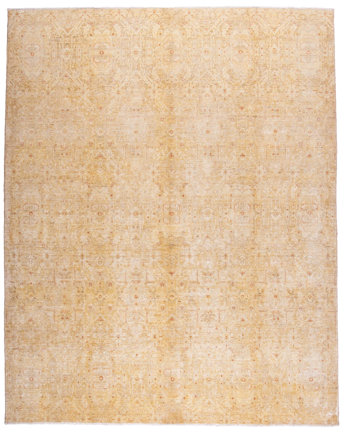 TURKISH OUSHHAK HAND MADE CARPET 7'8"X9'5"