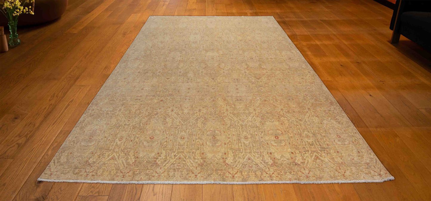 TURKISH OUSHHAK HAND MADE CARPET 7'8"X9'5"