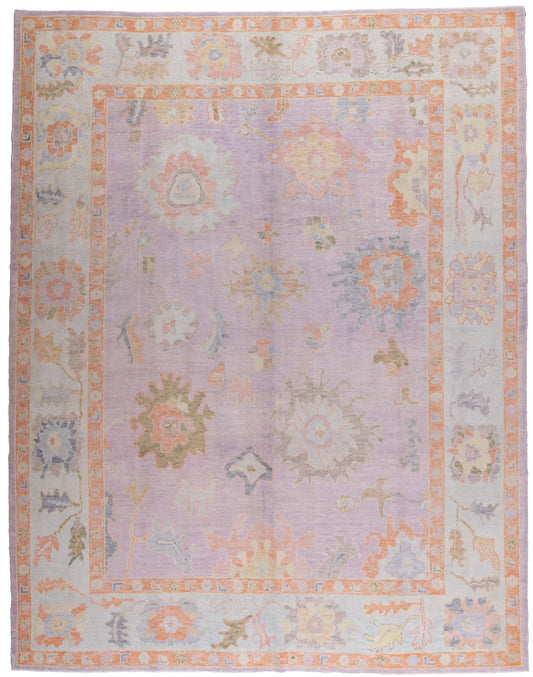 TURKISH OUSHAK HAND MADE CARPET 8'1"X10'3"
