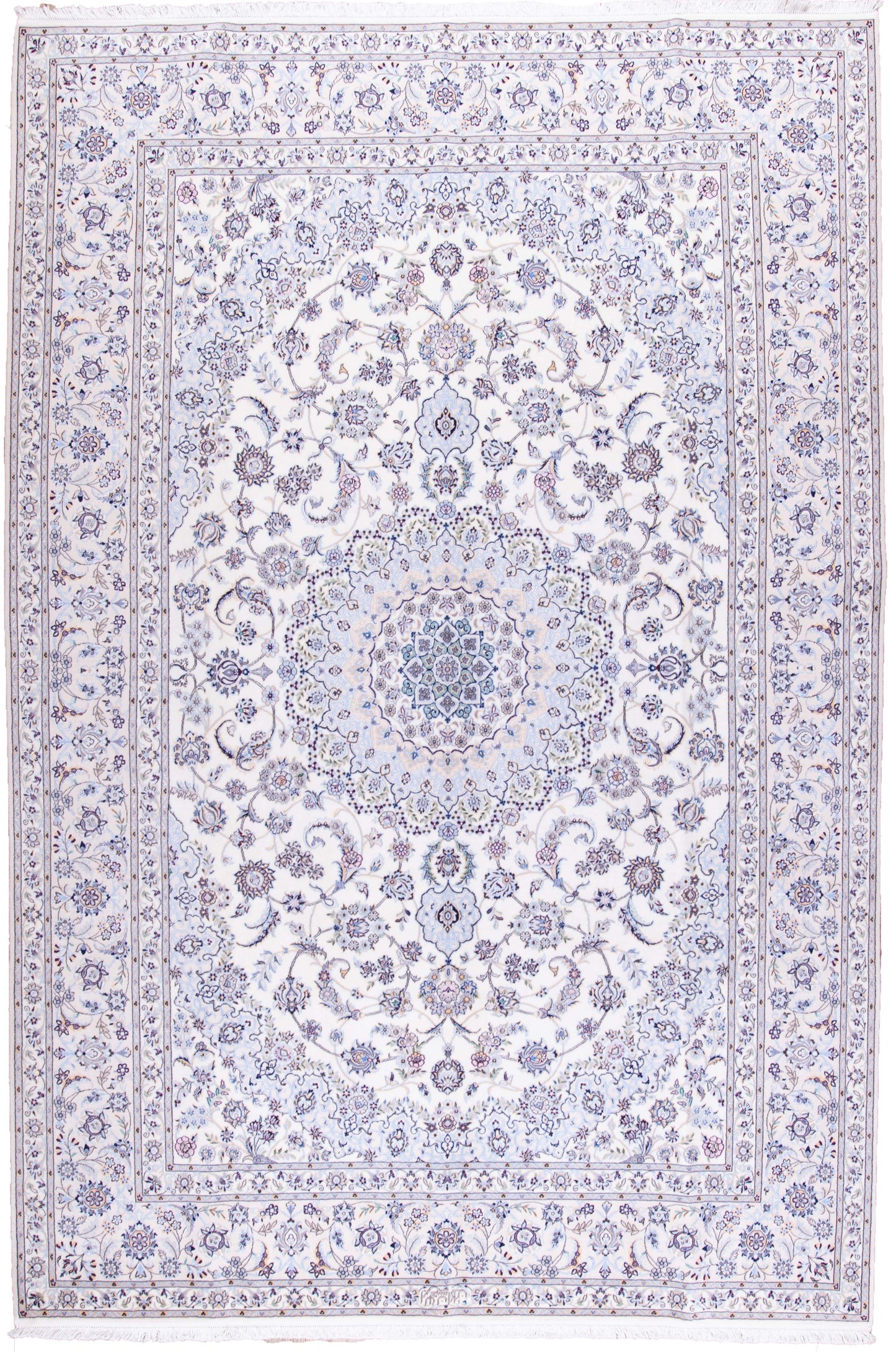 PERSIAN NAIN CARPET 7'6"X10'4"