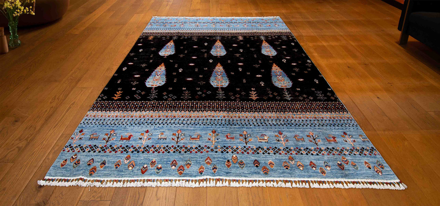 HAND MADE NURISTAN CARPET 8'X10'