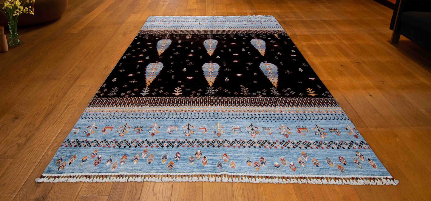 HAND MADE NURISTAN CARPET 8'X10'