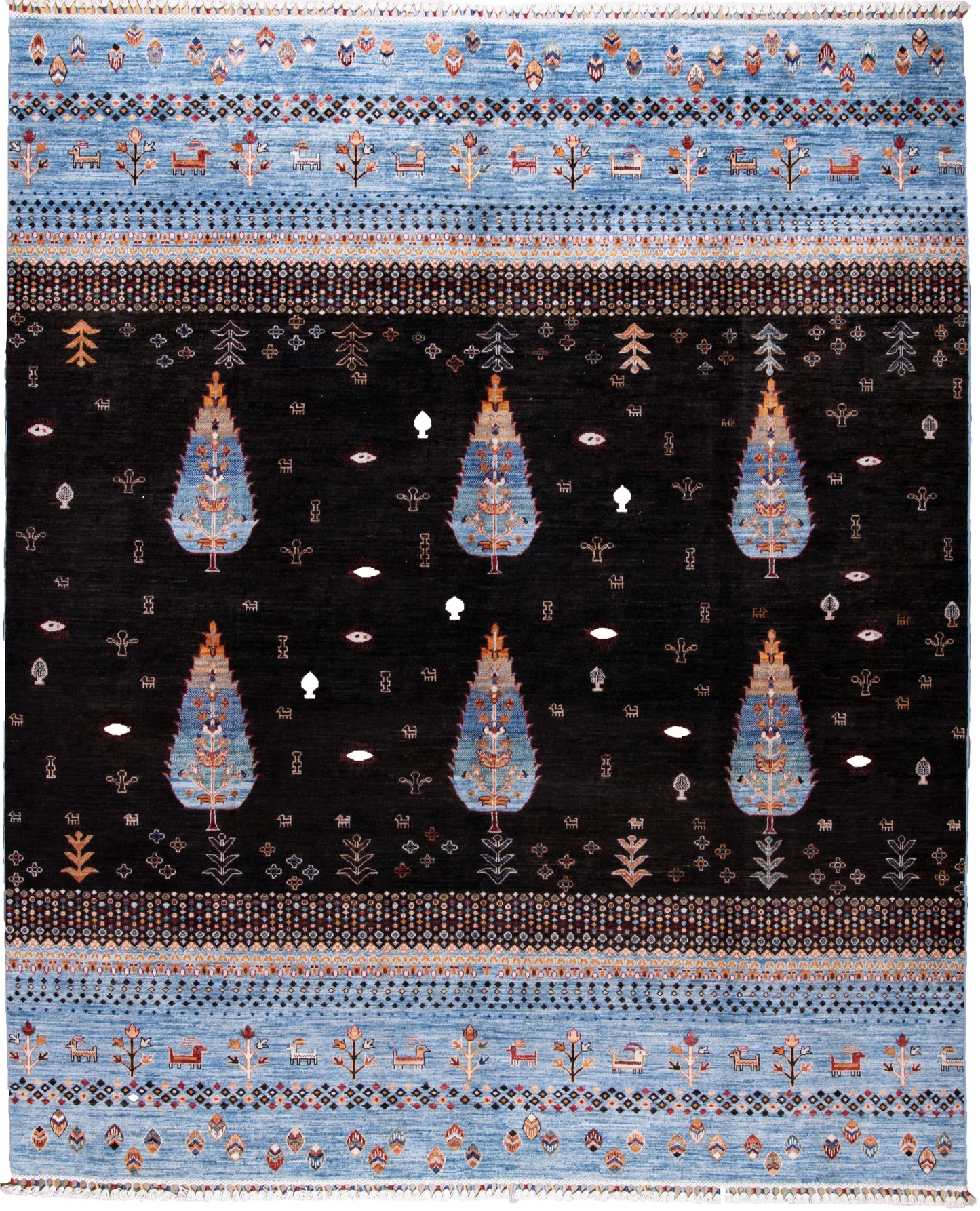 HAND MADE NURISTAN CARPET 8'X10'