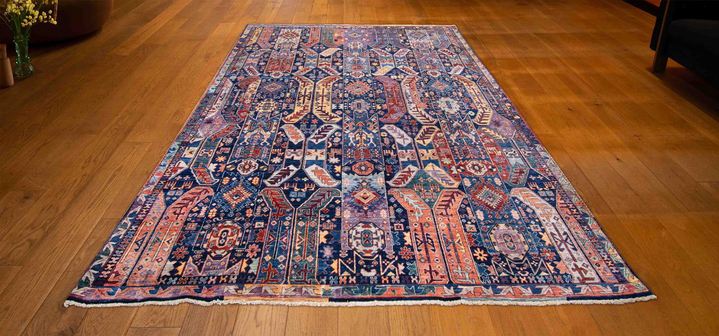 TURKISH WOOL AND COTTON RUG 7'9"X10'4"
